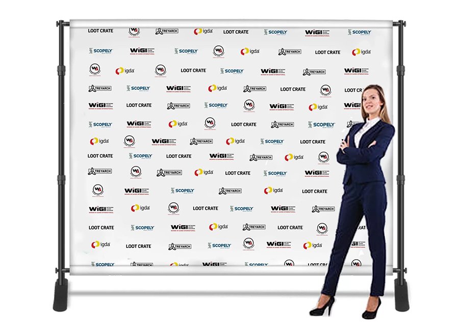 Step and repeat Banner